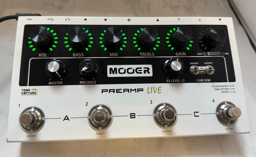 Mooer preamp live - pedal,