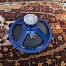 Vintage 1960s 1964 Elac 10N/83 Blue 8ohm 10 Speakers Watkins V Front Vox AC10