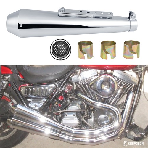 Slip exhaust muffler - 17",