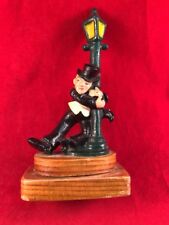 Vintage  Drunk At Street Light