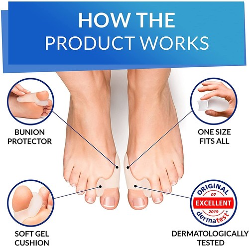 Silicone gel bunion toe - gel,