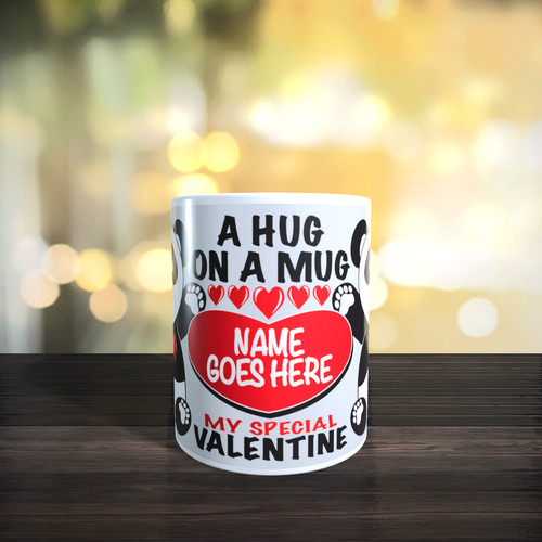 Personalised your name hug - your,