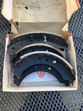 A set of new front brake shoes