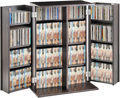Media storage cabinet dvd - storage,