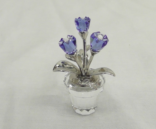 Swarovski crystal blue - crystal,