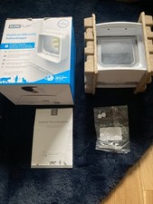 SureFlap DualScan DSCF001 Microchip Cat Flap - White RRP £95 (warranty 29/12/26)