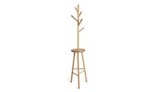 Habitat 60 Twiggy Wooden Coat Stand - Oak