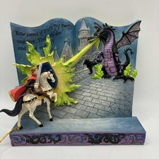 Disney Traditions Maleficent Storybook A Battle for Love Figurine Damaged