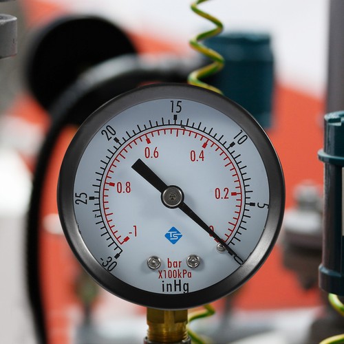 Utility vacuum pressure gauge - pressure,