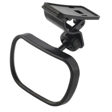 Extra Large Adjustable Mirror for Car Interior with Clip and Sucker Holder