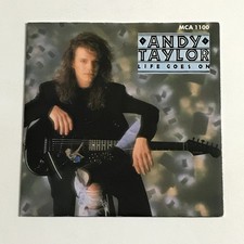 Andy Taylor - Life Goes On 7" Vinyl Record A1/B1 - MCA 1100 VG+/EX