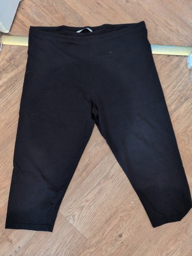 Black crop legging - 20-22,