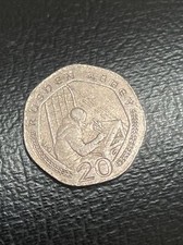 2001 Isle of Man 20p Twenty