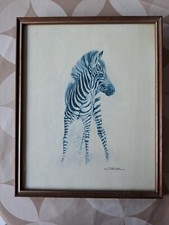 Joel Kirk Print of a Zebra
