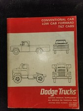 1968 Dodge Shop Manual Truck