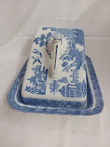 Antique blue willow - antique,