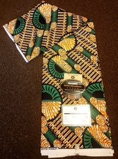 6yards African print real wax