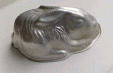 Vintage alloy aluminium rabbit