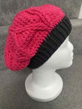 Handmade Crocheted Beret Hat