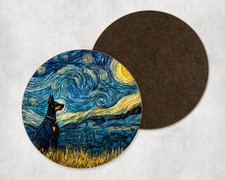 Doberman Dog Puppy Night Sky