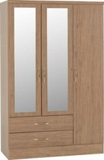 Rustic Oak Effect 3 Door