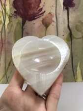 White Onyx Heart Shaped