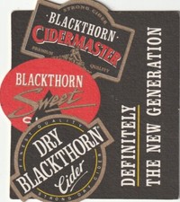 BEER MAT - TAUNTON CIDER - DRY BLACKTHORN CIDER - (Cat 129) - (1994)
