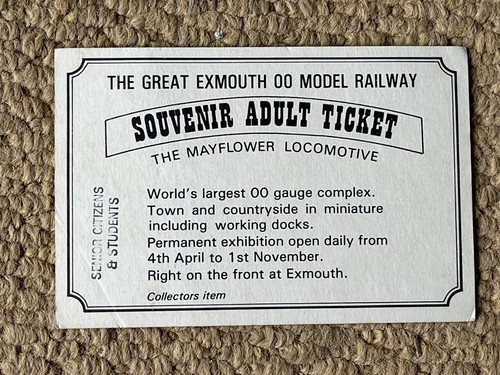 Great exmouth model - exmouth,