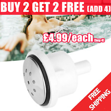 Bathtub Air Jet 9-Hole Spa Massage Pool Air Bubble Nozzle Bathroom Accessories