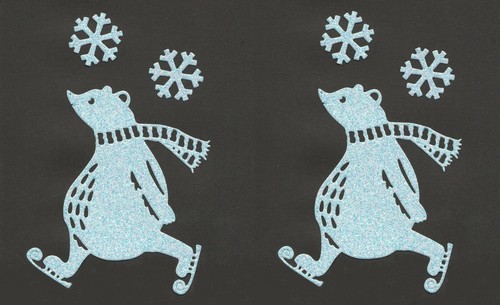 Large christmas die cuts - x,