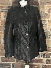 VALENCIA BROWN SUEDE/LEATHER JACKET MEDIUM