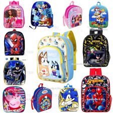 Kids School Bag Travel Spiderman Avengers Peppa Pig LOL Backpack Batman Rucksack