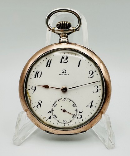 Antique omega silver cased - silver,