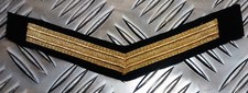British Royal Navy RN Gold Chevrons Good Conduct Stripes Senior Sailor - New