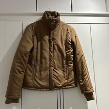 Joules Women’s Brown Padded Winter Jacket – Short, Warm & Cozy – UK Size 12