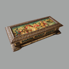 Vintage Cadbury "Three British Queens" Commemorative Tin  Early 1900s