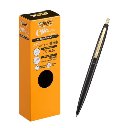 Bic japan ballpoint pen - bic, click