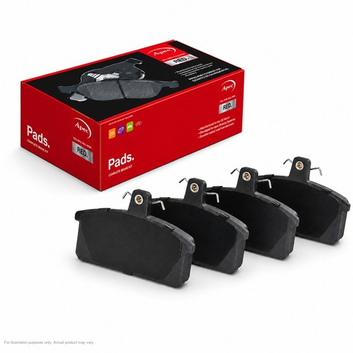 Apec rear brake pads - brake,