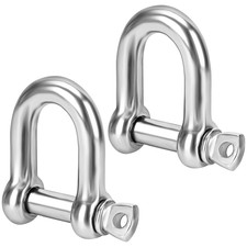D Shackles with Screw Lock