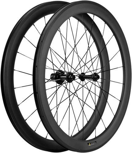 Carbon 700c clincher wheelset - carbon,