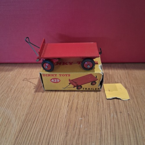 Dinky toys vintage red - dinky, trailer