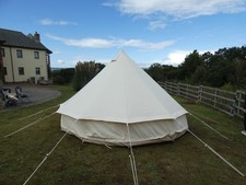 Canvas & Cast 4.3m Bell Tent - hardly used - professionally cleaned recently