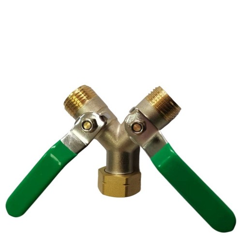 Way brass garden hose - 2,