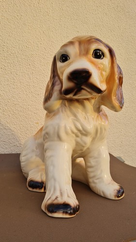 Large vintage spaniel puppy - vintage,