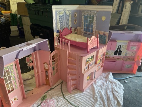 Vintage barbie foldable pink - vintage,