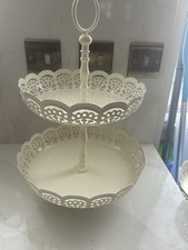 Laura Ashley white metal