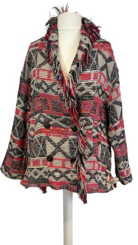 Zara fringe oversized aztec - fringe,