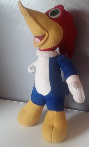 Woody woodpecker plush - woody, 14”