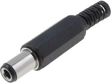 2.5mm x 5.5mm Male Power Plug