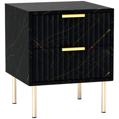 Bedside table with - bedside, marble